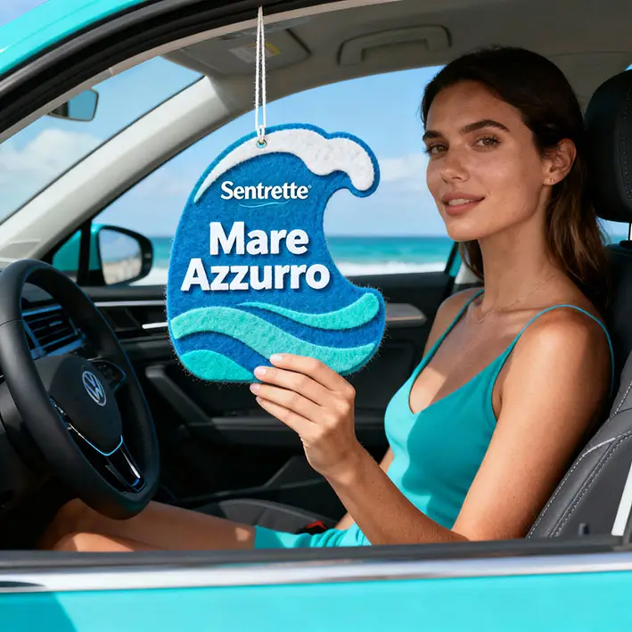 legjobb, Olaszországban gyártott, személyre szabott Sentorette autóillatosító exkluzív esszenciákkal és hosszan tartó illattal