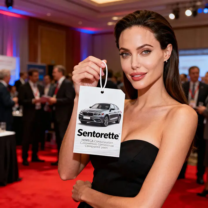 Персонализированные автомобильные ароматизаторы: призовой гаджет для конкурсов, конвенций и соревнований Horeca﻿﻿