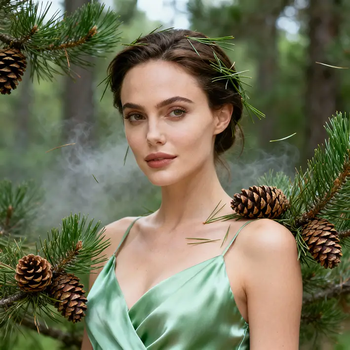 Személyre szabott autóillatosító fenyő illattal: természetes illat, amelyet az erdő frissessége inspirált, revitalizáló és hosszan tartó aromát ad az utastérnek, kellemes és regeneráló utazáshoz.